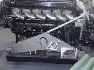 Griffon engine exhausts