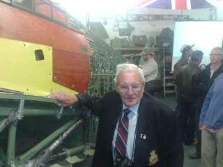 Veteran at our Open Day in 2013