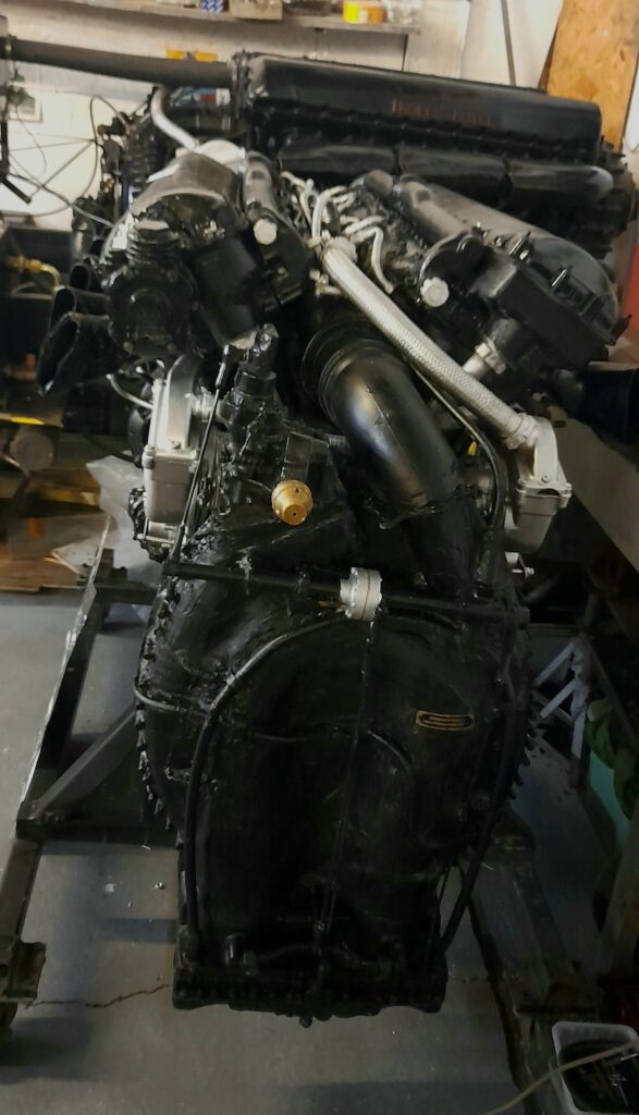 Merlin 2 engine rear