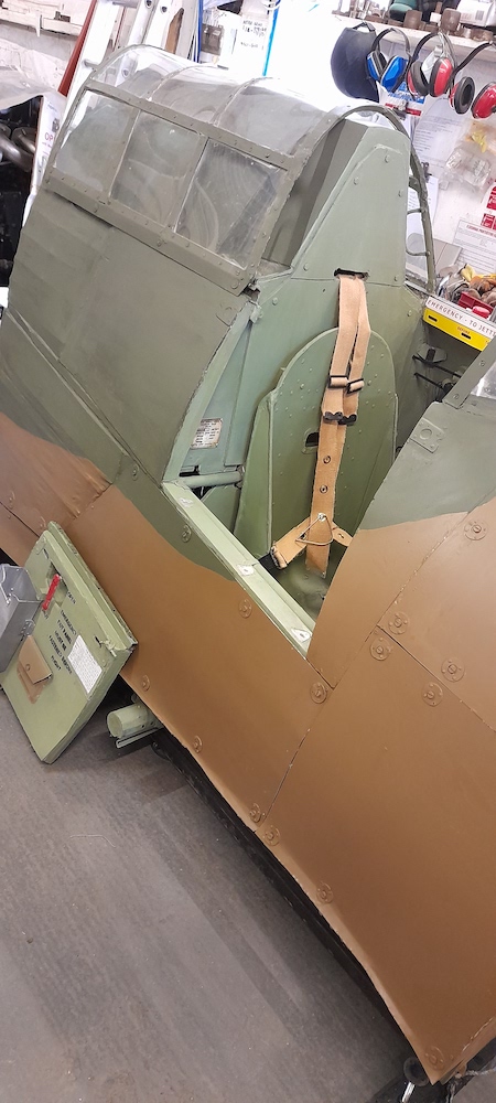 Cockpit, side view