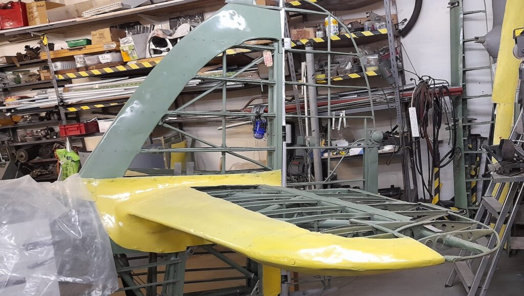 Hurricane Tail Plane
